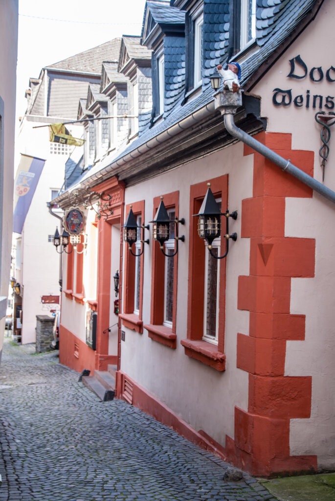 Die Doctor-Weinstube in der Hebegasse zählt zu den Fotomotiven in Bernkastel-Kues