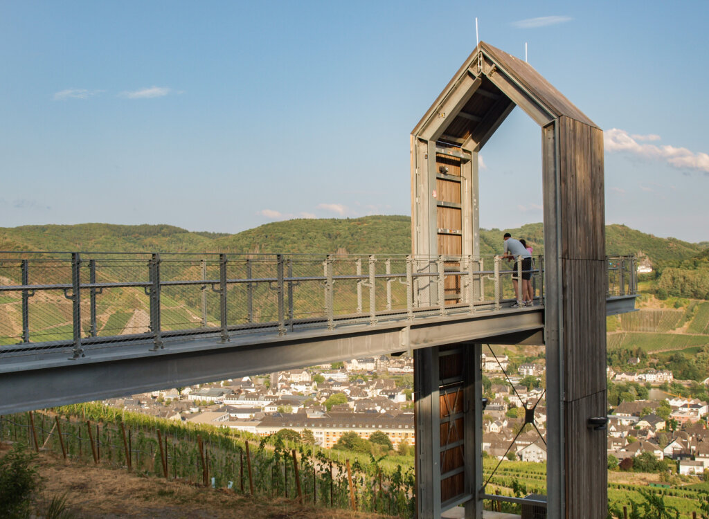 Skywalk auf dem Plateau in Bernkastel-Kues 