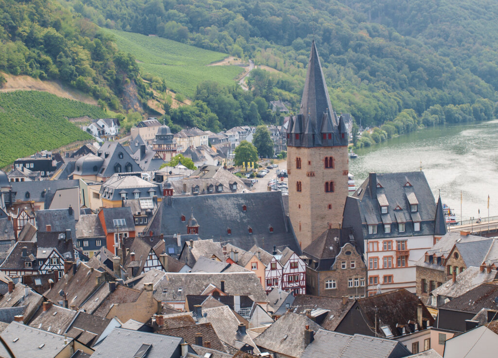 Blick auf die Altstadt von Bernkastel-Kues